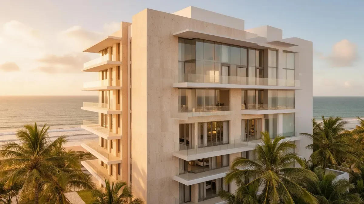 Edifício residencial premium à beira-mar